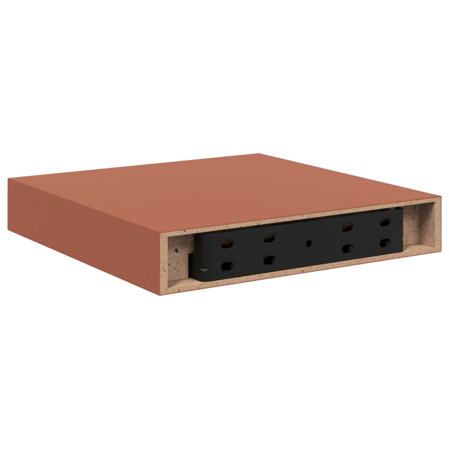 Wall Shelf 4 pcs Red 23 x 23.5 x 3.8 cm Engineered Wood