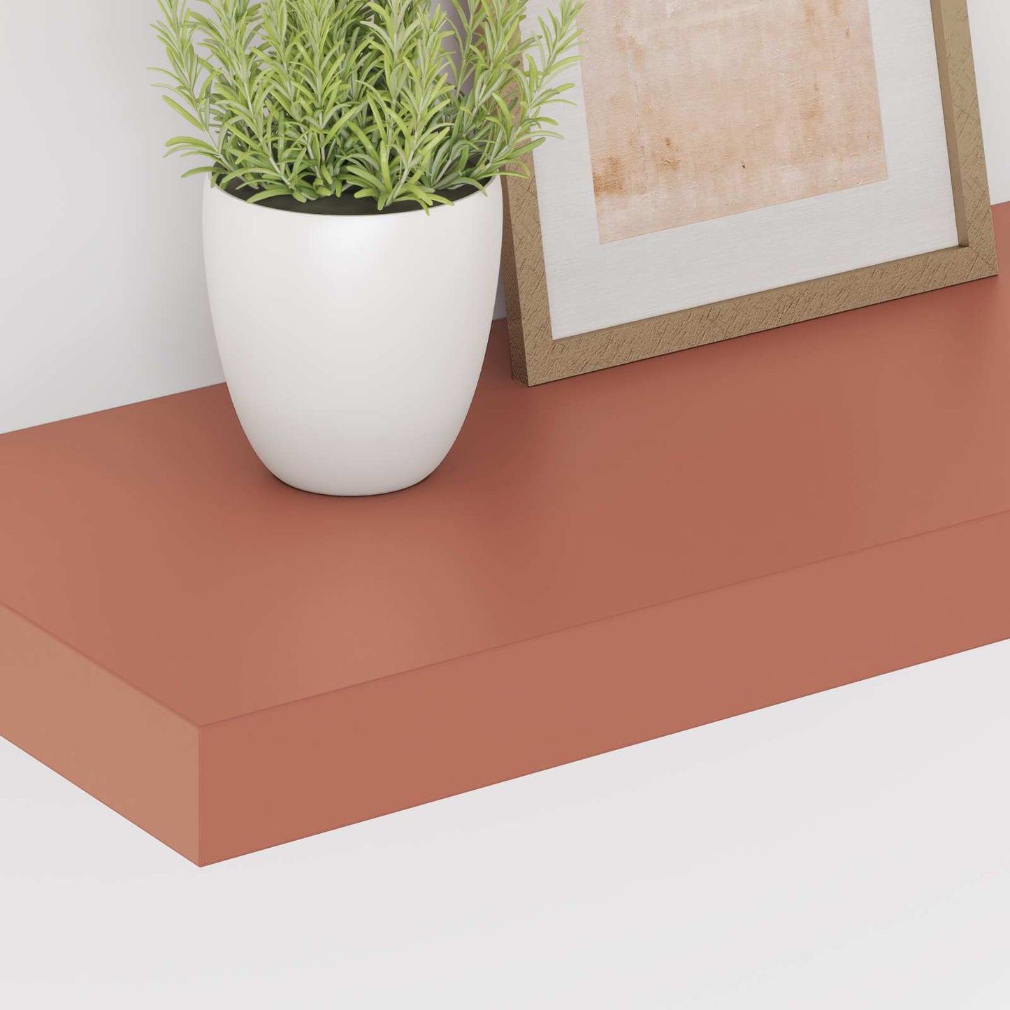 Wall Shelf Wall-mounted Red 50 x 23 x 4 cm Engineered Wood