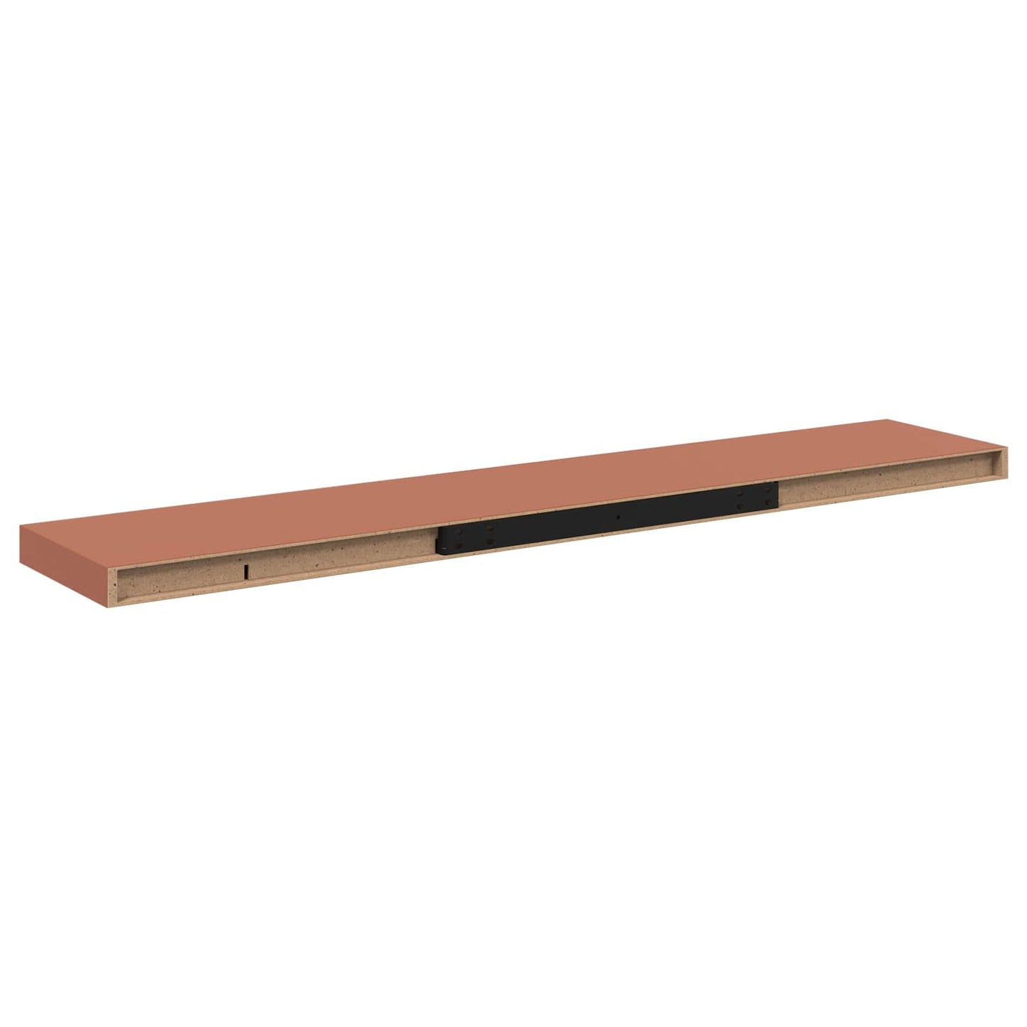 Wall Shelf Wall-mounted Red 120 x 23.5 x 4 cm Engineered Wood