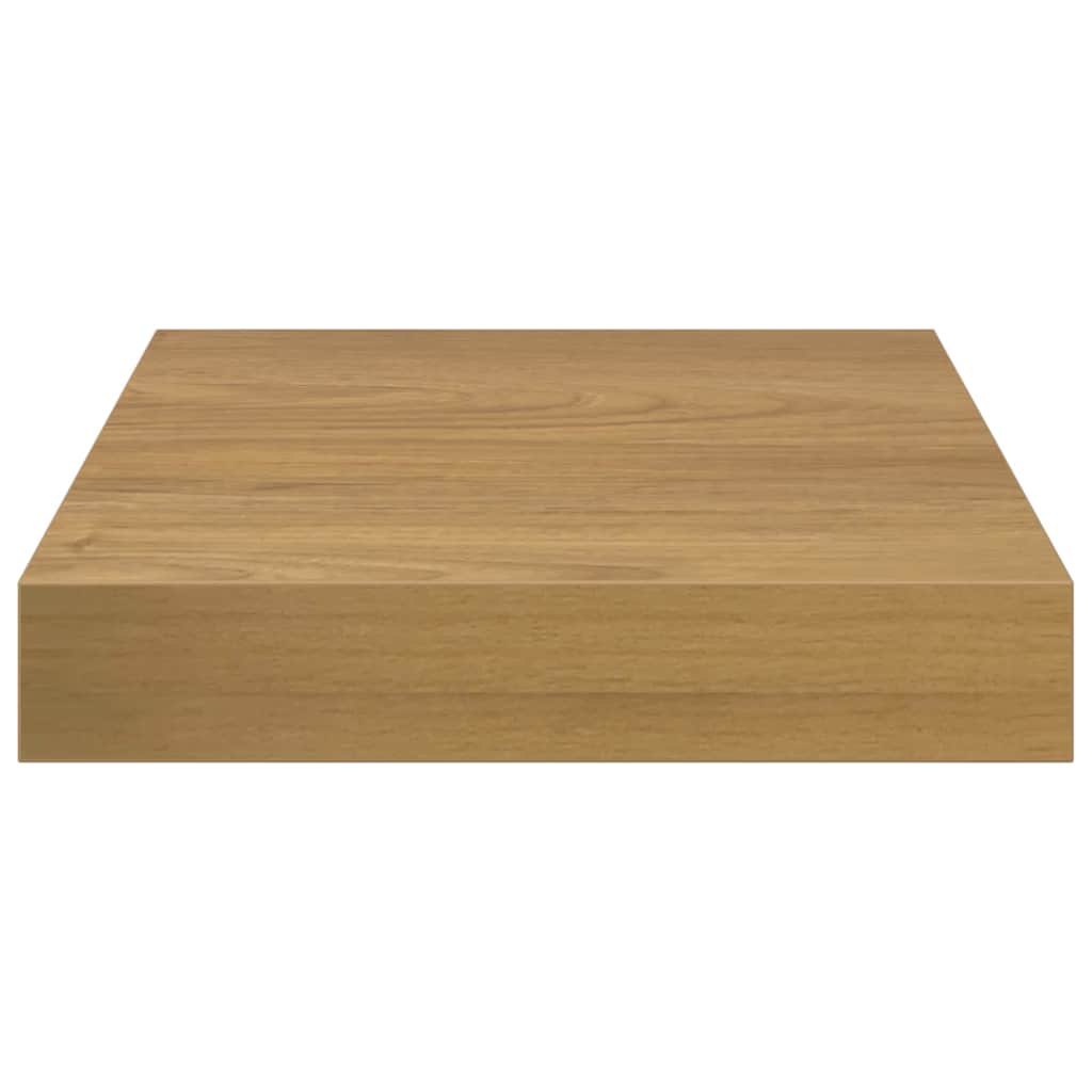 Wall Shelf 4 pcs Brown 23 x 23.5 x 4 cm Engineered Wood