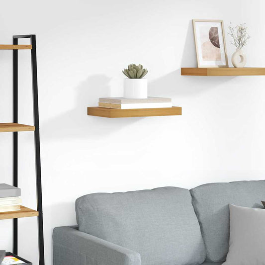 Wall Shelf Wall-Mounted Brown 40 x 23.5 x 3.8 cm