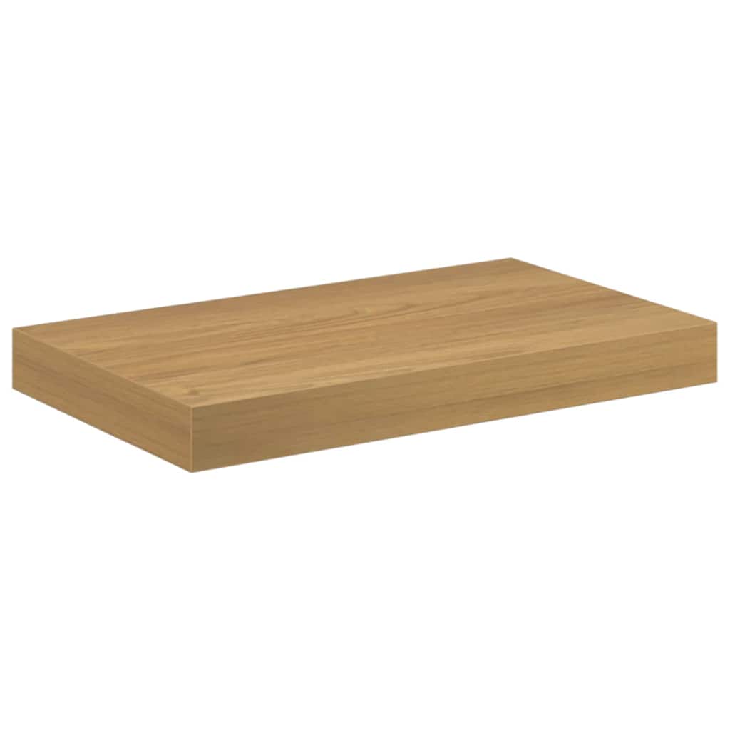 Wall Shelf 4 pcs Brown 40 x 23.5 x 3.8 cm Engineered Wood