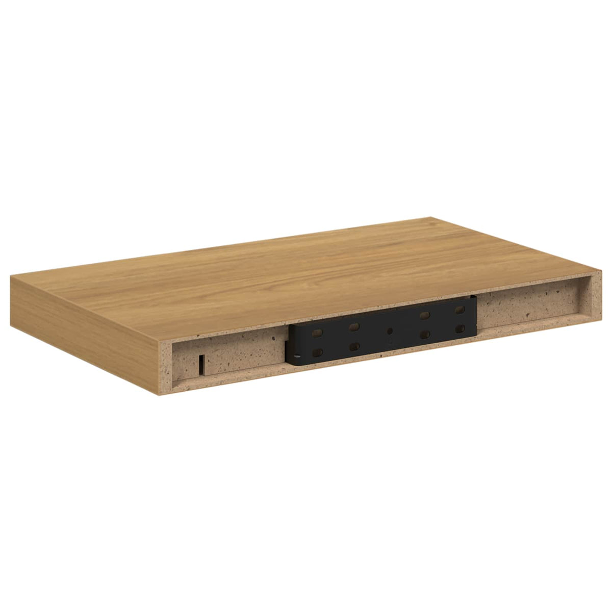 Wall Shelf 4 pcs Brown 40 x 23.5 x 3.8 cm Engineered Wood