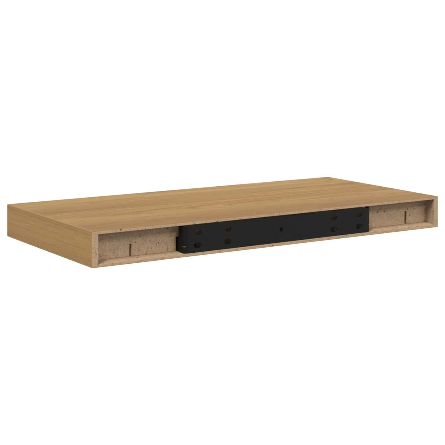 Wall Shelf Wall-Mounted Brown 50 x 23.5 x 3.8 cm