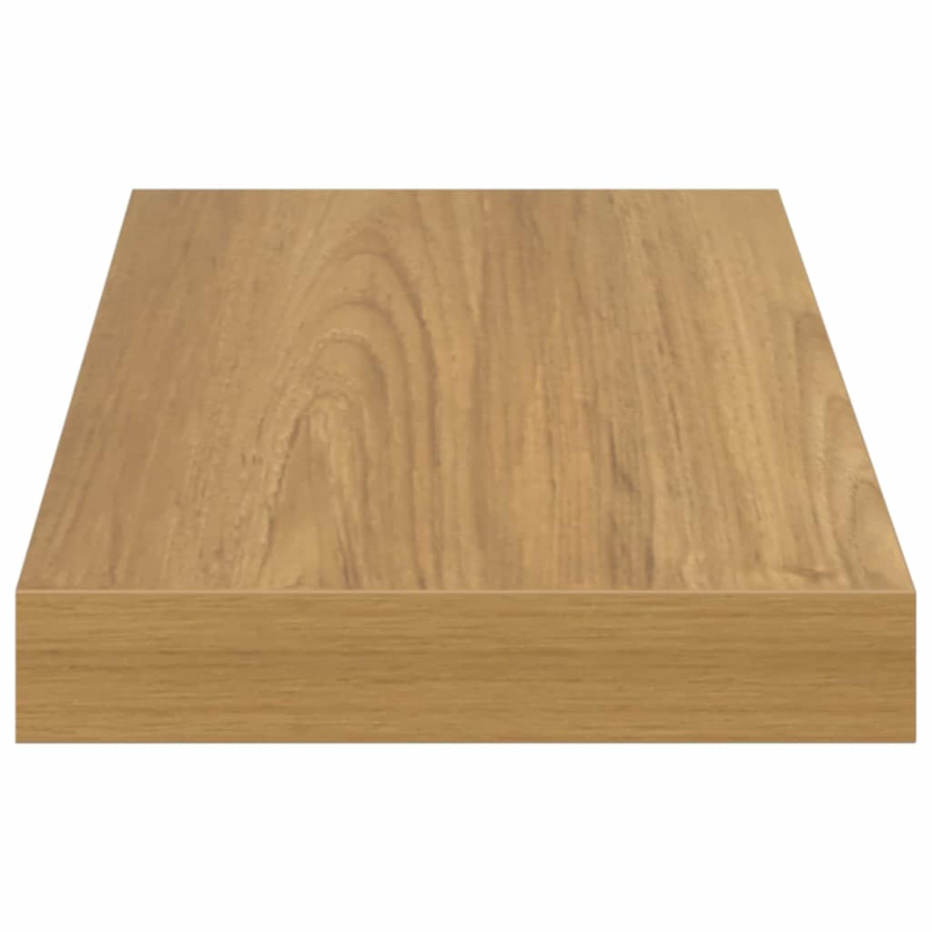 Wall Shelf Wall-Mounted Brown 50 x 23.5 x 3.8 cm