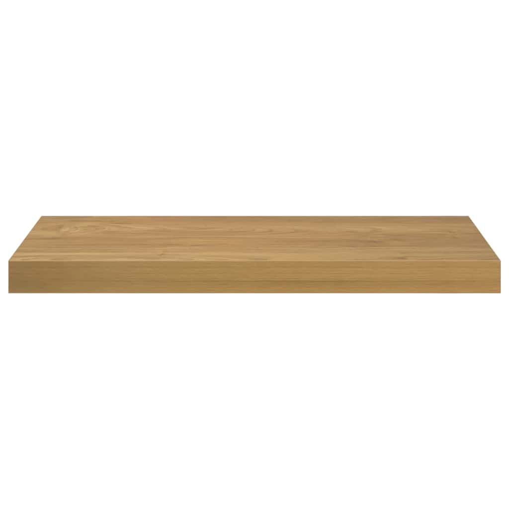 Wall Shelf 2 pcs Brown 60 x 23.5 x 3.8 cm Engineered Wood