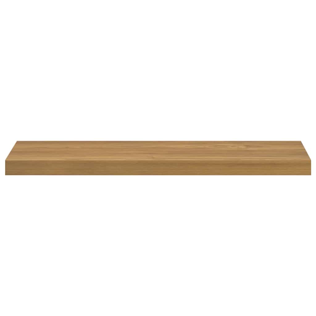 Wall Shelf 4 pcs Brown 80 x 23.5 x 3.8 cm Engineered Wood