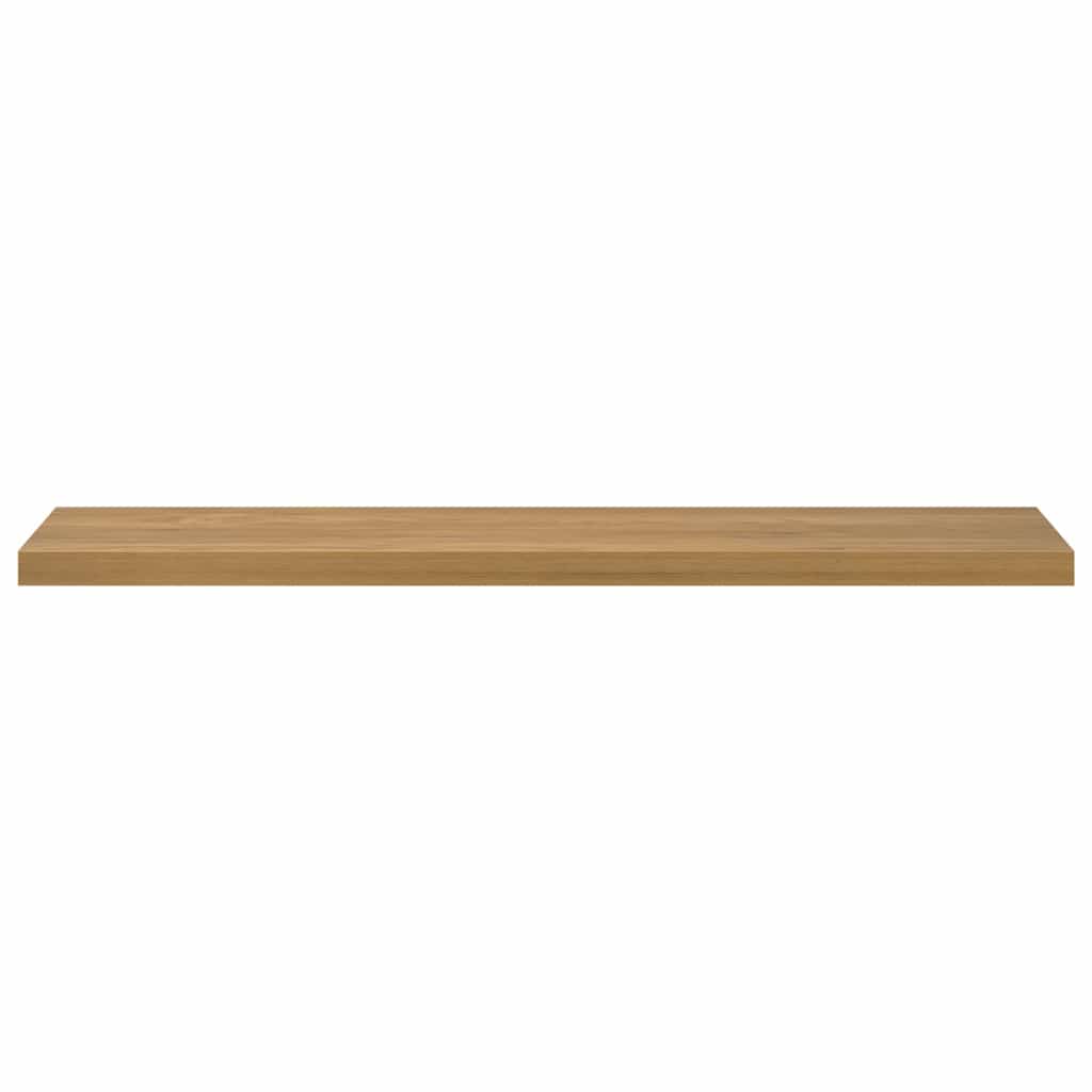 Wall Shelf 4 pcs Brown 120 x 23.5 x 4 cm Engineered Wood