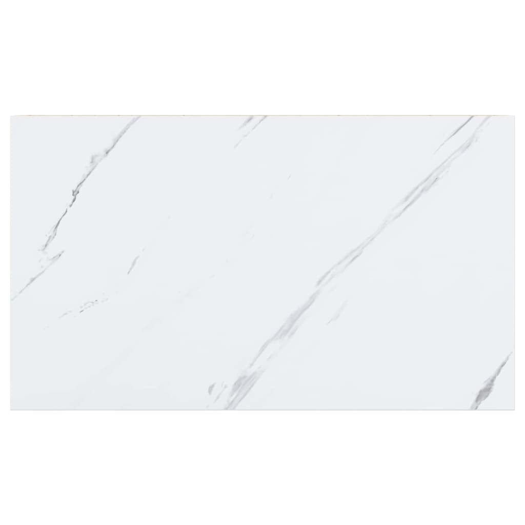 Wall Shelf 4 pcs White Marble 40 x 23.5 x 3.8 cm