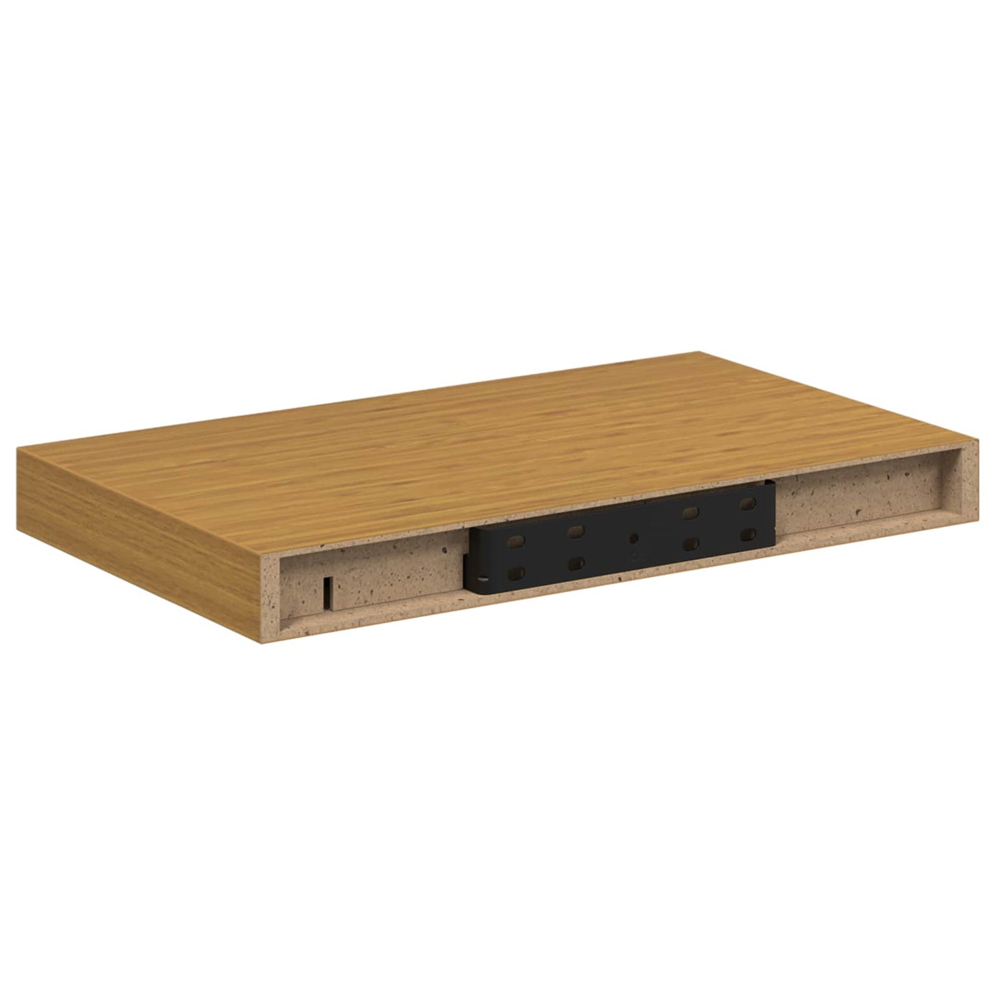 Wall Shelf 2 pcs Beige 40 x 23.5 x 3.8 cm Engineered Wood