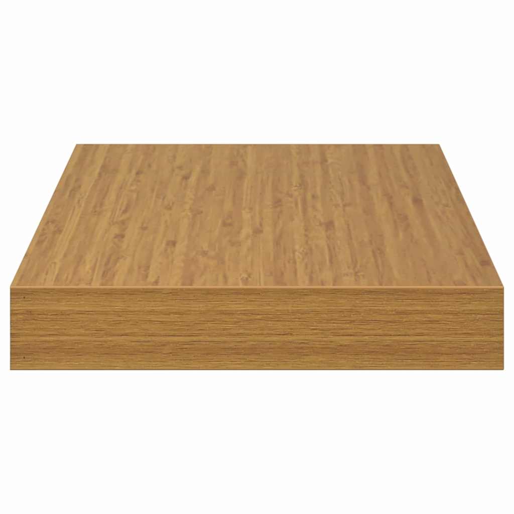 Wall Shelf 2 pcs Beige 40 x 23.5 x 3.8 cm Engineered Wood