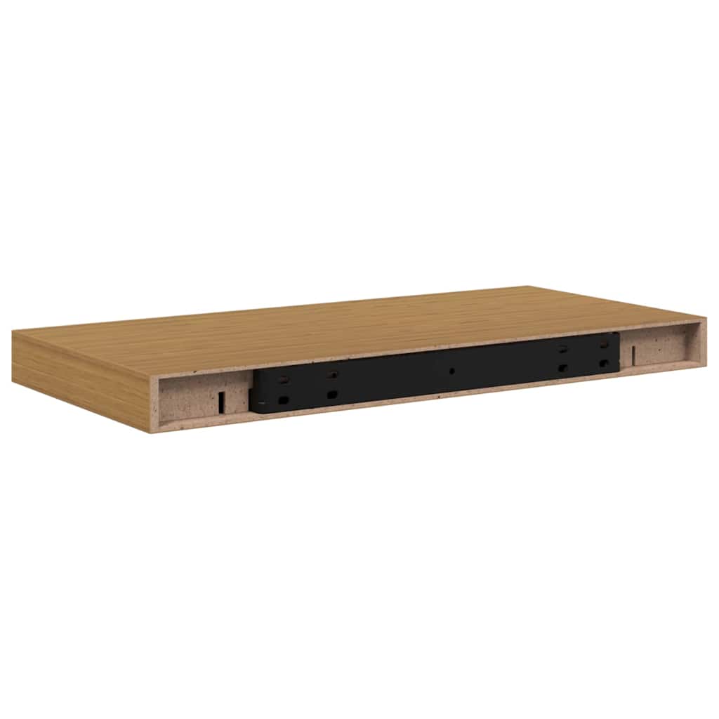 Wall Shelf Wall-Mounted 4 pcs Beige 50 x 23.5 x 4 cm