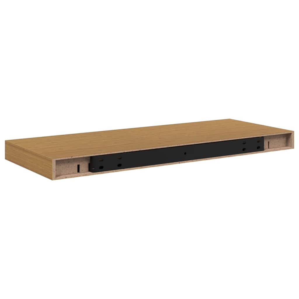 Wall Shelf Wall-mounted Beige 60 x 23 x 4 cm Engineered Wood