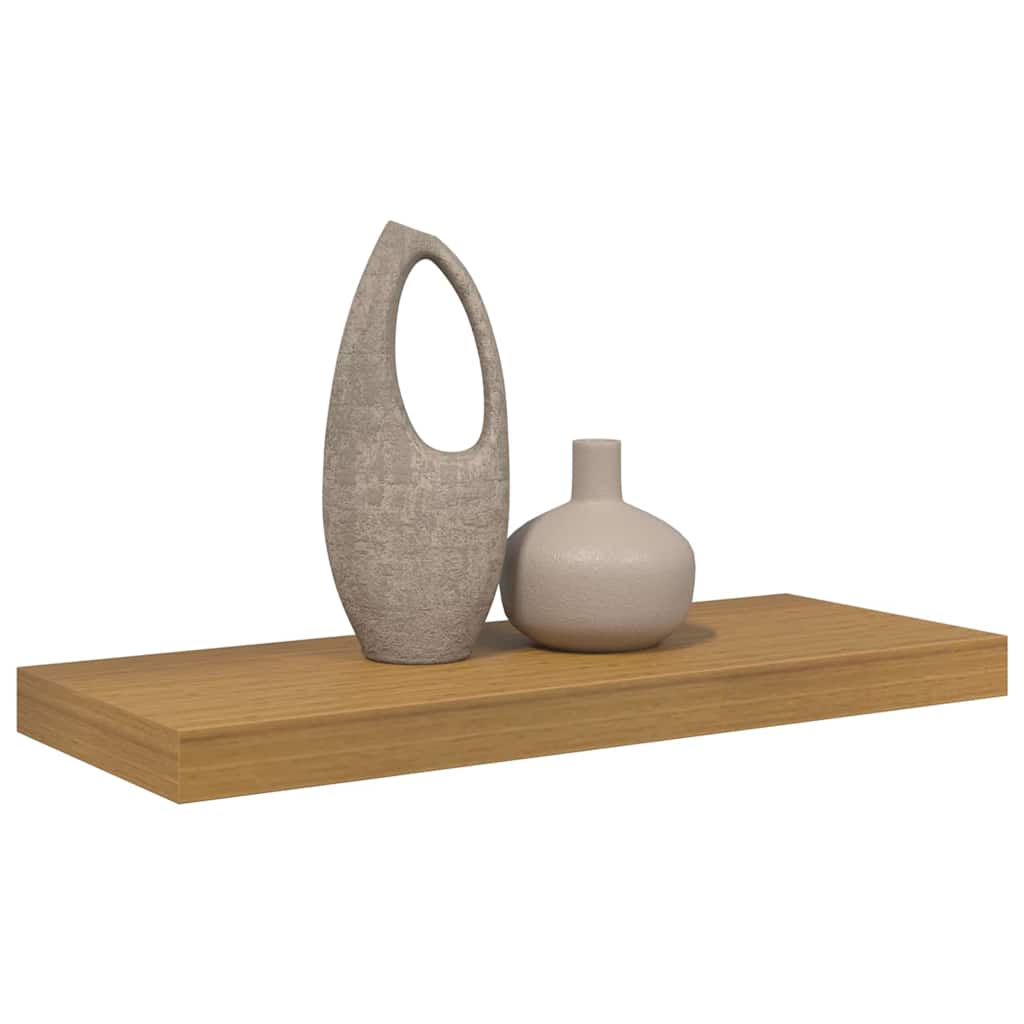 Wall Shelf Wall-mounted Beige 60 x 23 x 4 cm Engineered Wood