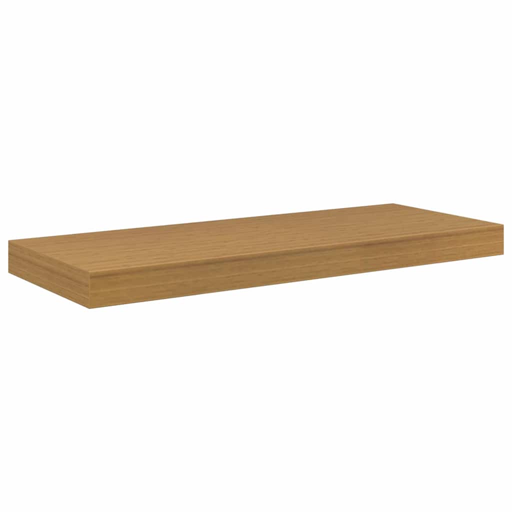 Wall Shelf 4 pcs Beige 60 x 23.5 x 3.8 cm Engineered Wood