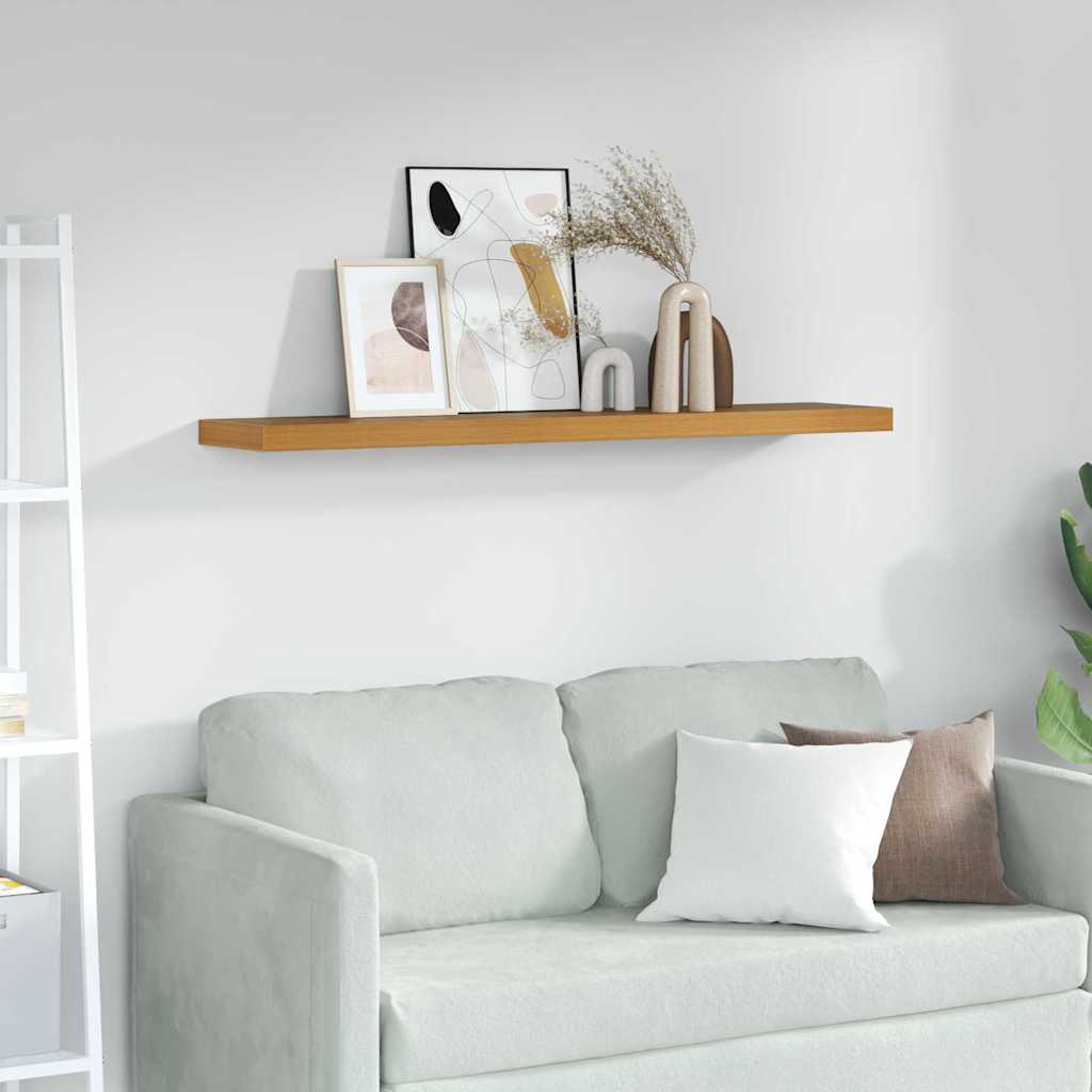 Wall Shelf Wall-mounted Beige 120 x 23.5 x 4 cm Engineered Wood