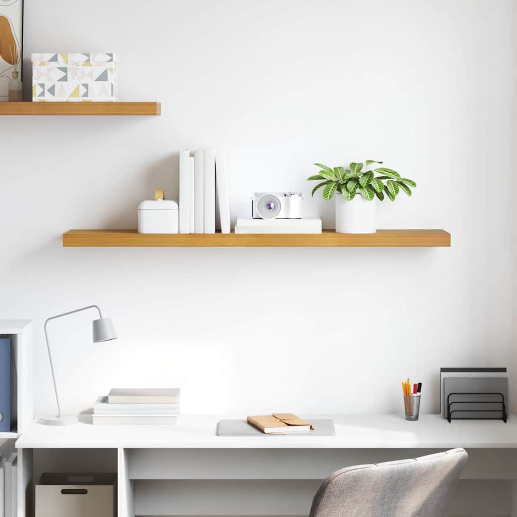 Wall Shelf Wall-mounted Beige 120 x 23.5 x 4 cm Engineered Wood