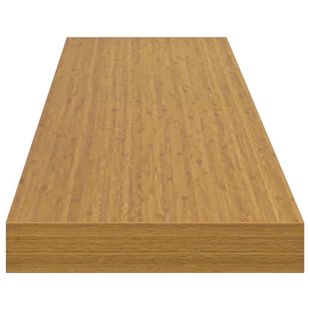 Wall Shelf 4 pcs Beige 120 x 23.5 x 4 cm Engineered Wood