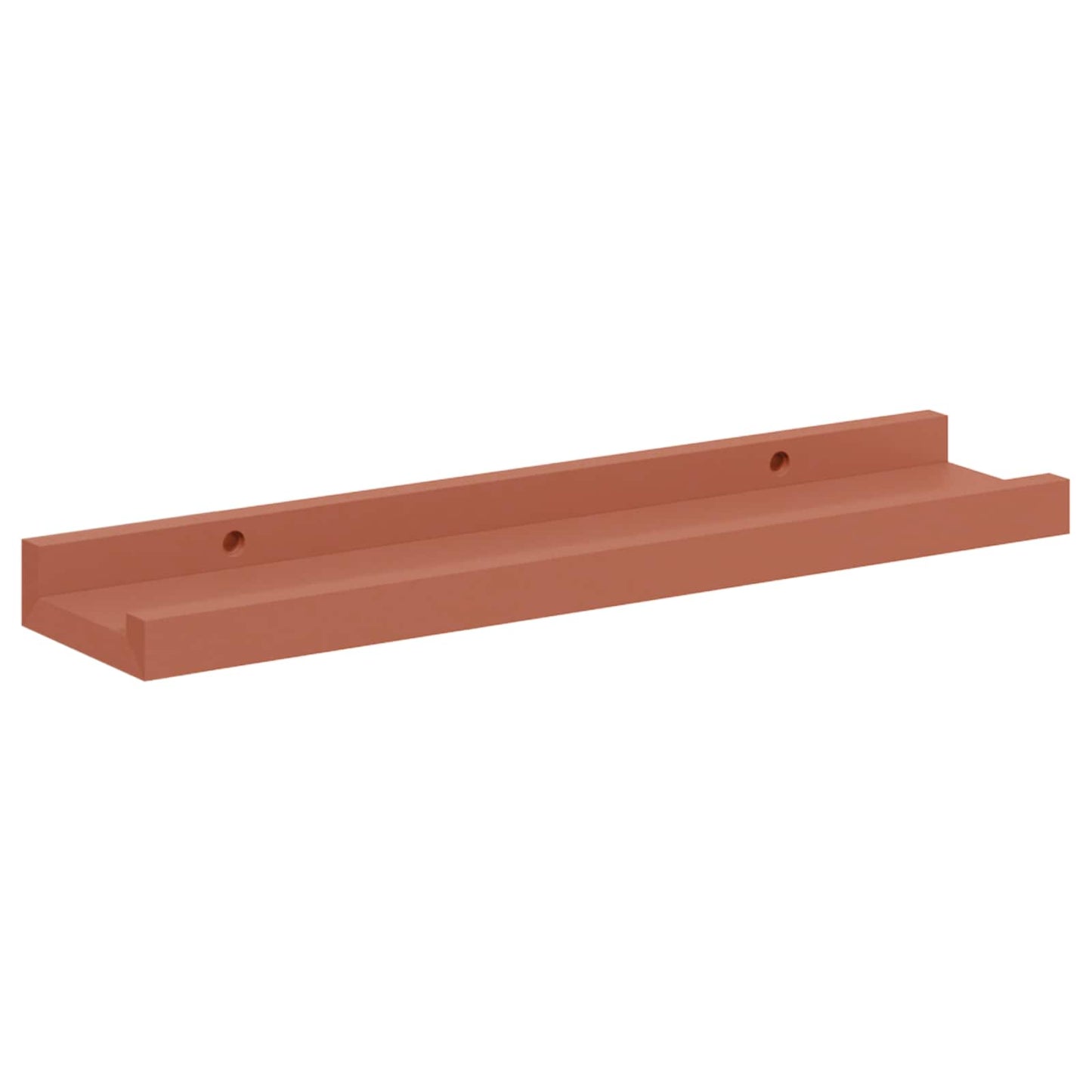 Wall Shelf with Shelf 2 pcs Red 40 x 9 x 3 cm Engineered Wood