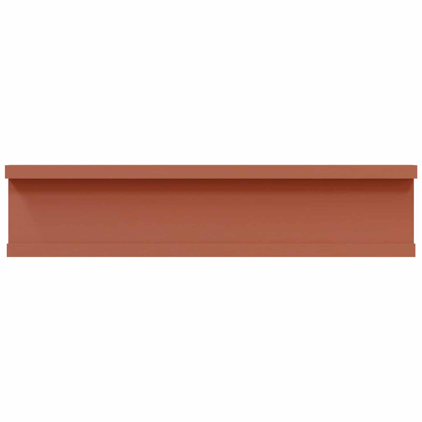 Wall Shelf with Shelf 2 pcs Red 40 x 9 x 3 cm Engineered Wood