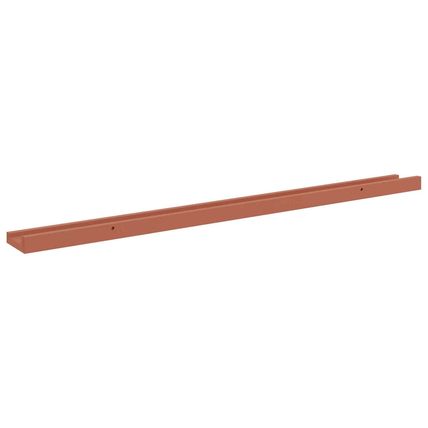 Wall Shelf with Shelf 2 pcs Red 100 x 9 x 3 cm Engineered Wood