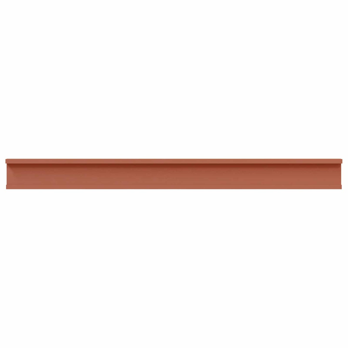 Wall Shelf with Shelf 2 pcs Red 100 x 9 x 3 cm Engineered Wood