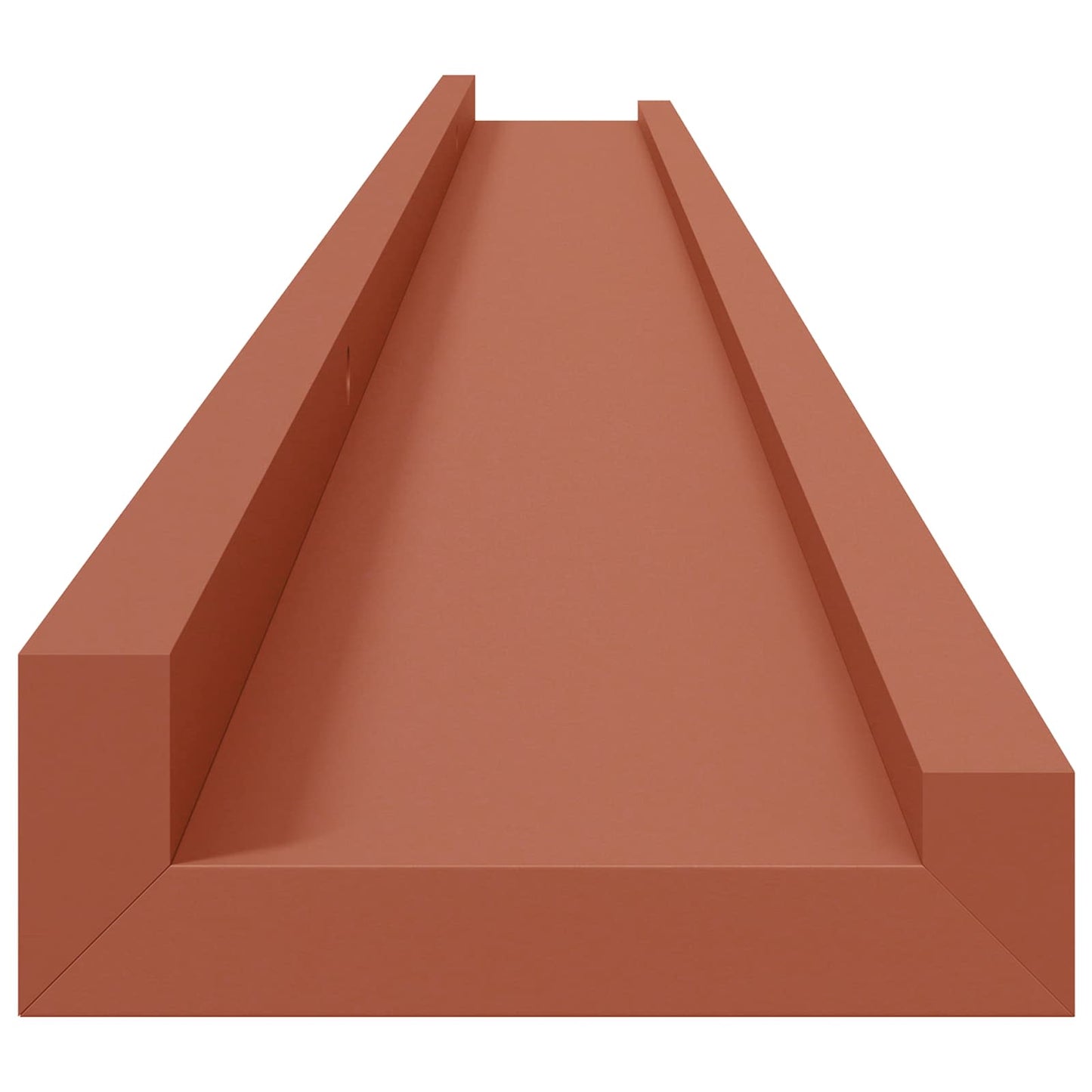 Wall Shelf with Shelf 4 pcs Red 115 x 9 x 3 cm Engineered Wood