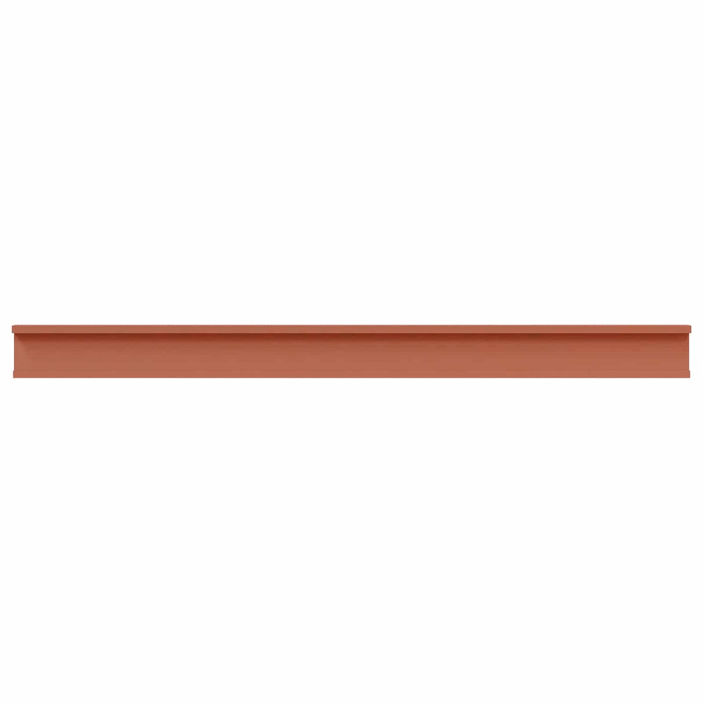 Wall Shelf with Shelf 4 pcs Red 115 x 9 x 3 cm Engineered Wood