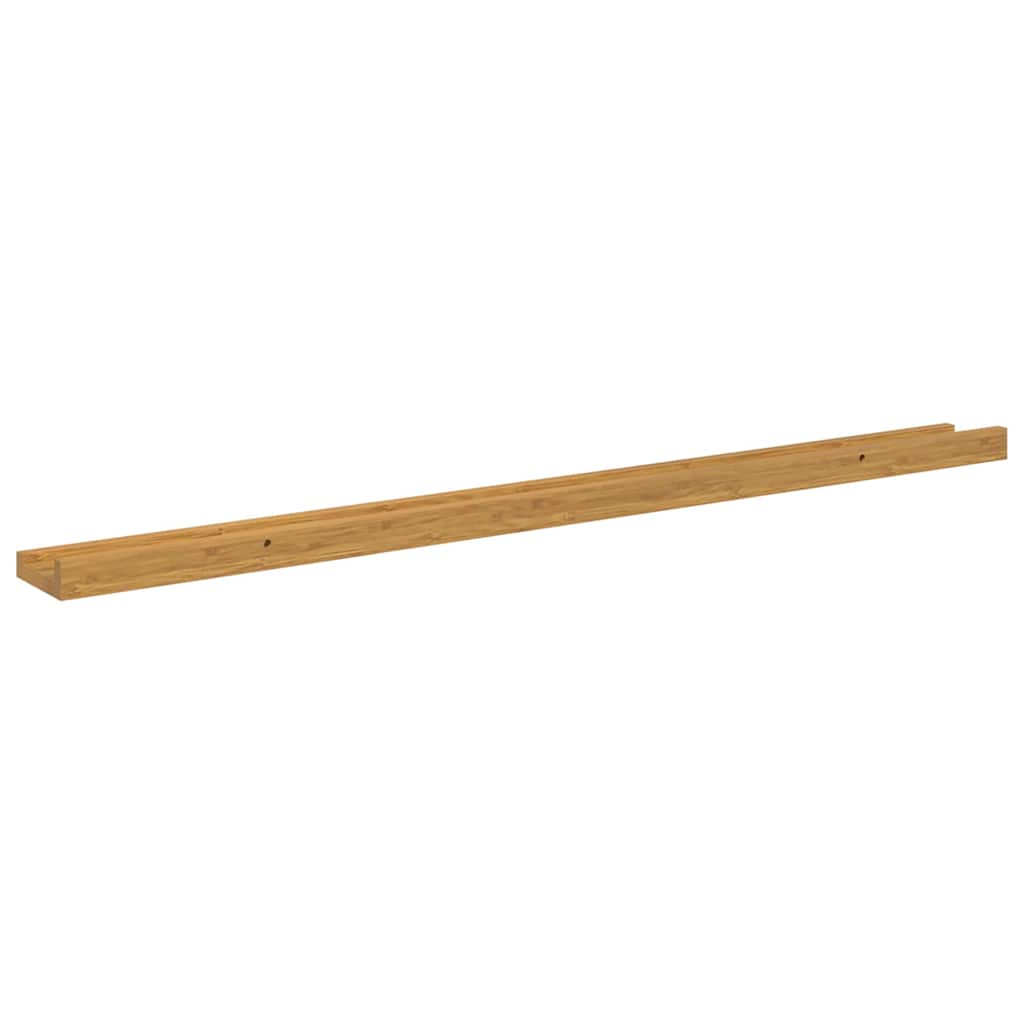 Wall Shelf 2 pcs Beige 100 x 9 x 3 cm Engineered Wood
