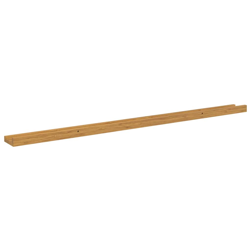 Wall Shelf 2 pcs Beige 115 x 9 x 3 cm Engineered Wood