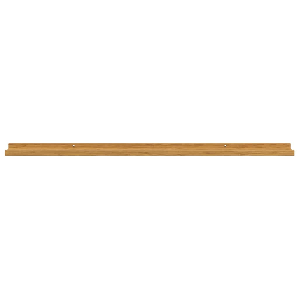 Wall Shelf 2 pcs Beige 115 x 9 x 3 cm Engineered Wood