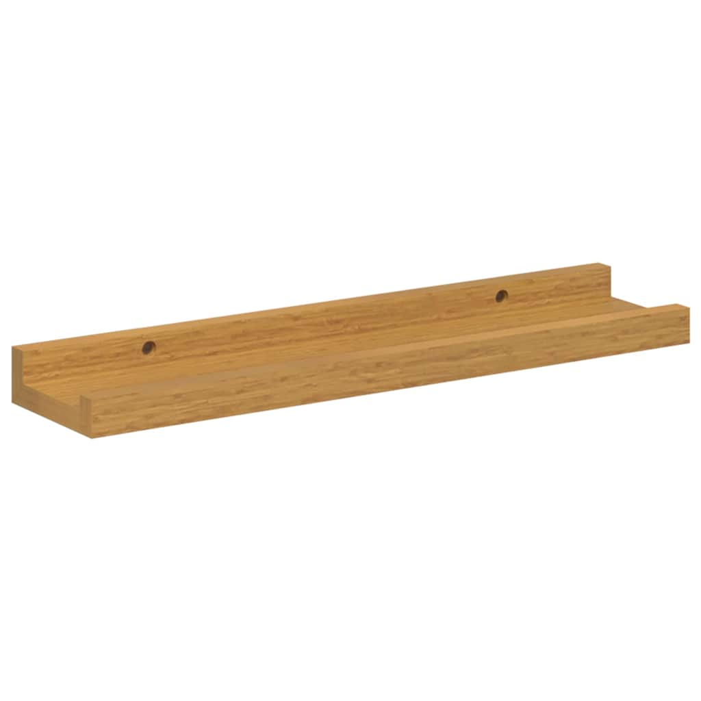 Wall Shelf with Shelf 4 pcs Beige 40 x 9 x 3 cm Engineered Wood