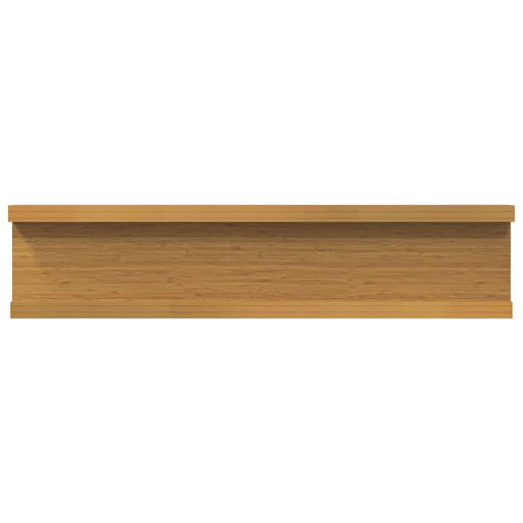 Wall Shelf with Shelf 4 pcs Beige 40 x 9 x 3 cm Engineered Wood