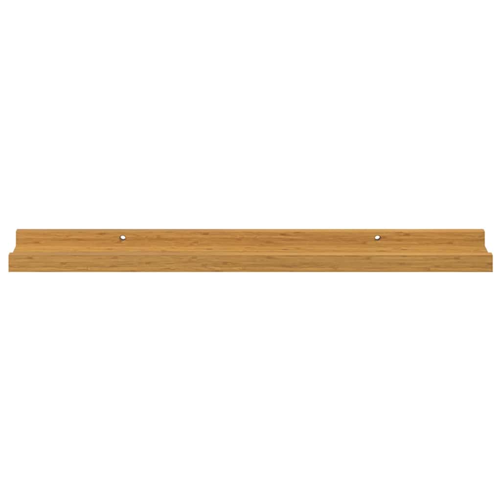 Wall Shelf with Shelf 4 pcs Beige 60 x 9 x 3 cm Engineered Wood