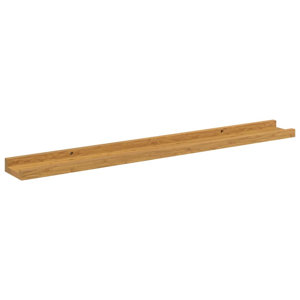 Wall Shelf with Shelf 4 pcs Beige 80 x 9 x 3 cm Engineered Wood