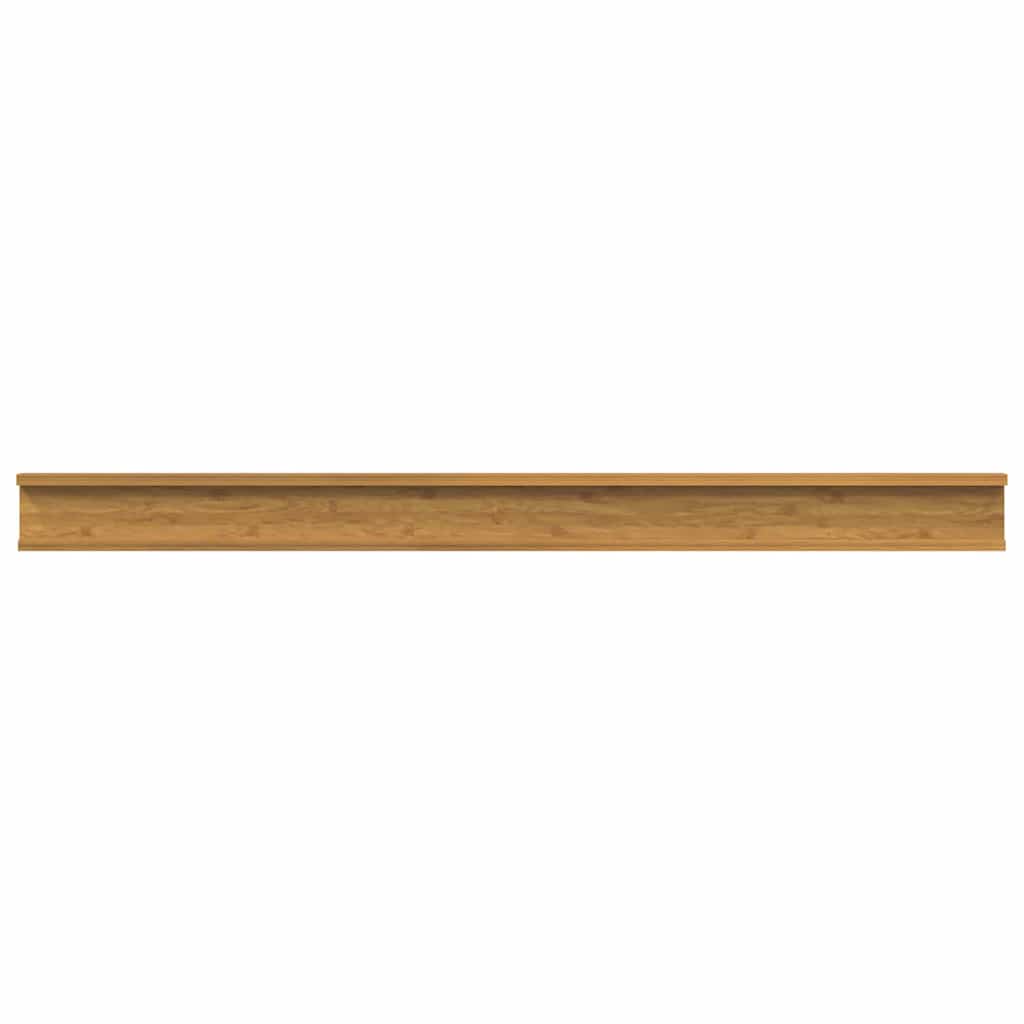 Wall Shelf 4 pcs Beige 115 x 9 x 3 cm Engineered Wood