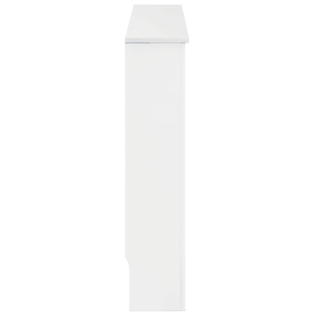 Radiator Cover High Gloss White 172 x 19 x 81.5 cm