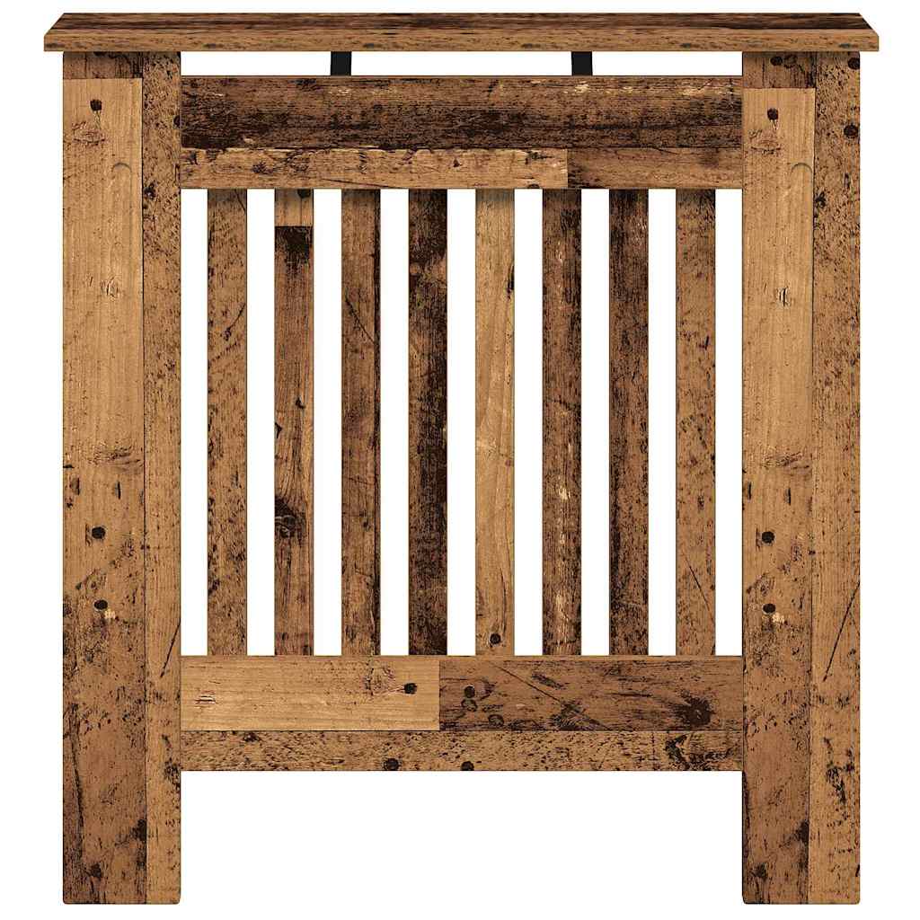 Radiator Cover Old Wood 78 x 19 x 81.5 cm Engineered Wood