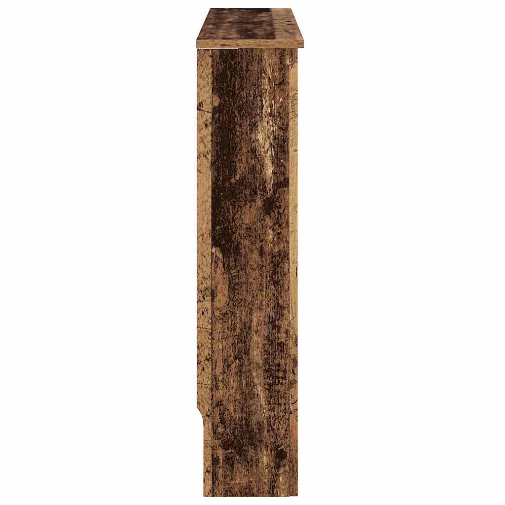 Radiator Cover Old Wood 78 x 19 x 81.5 cm Engineered Wood