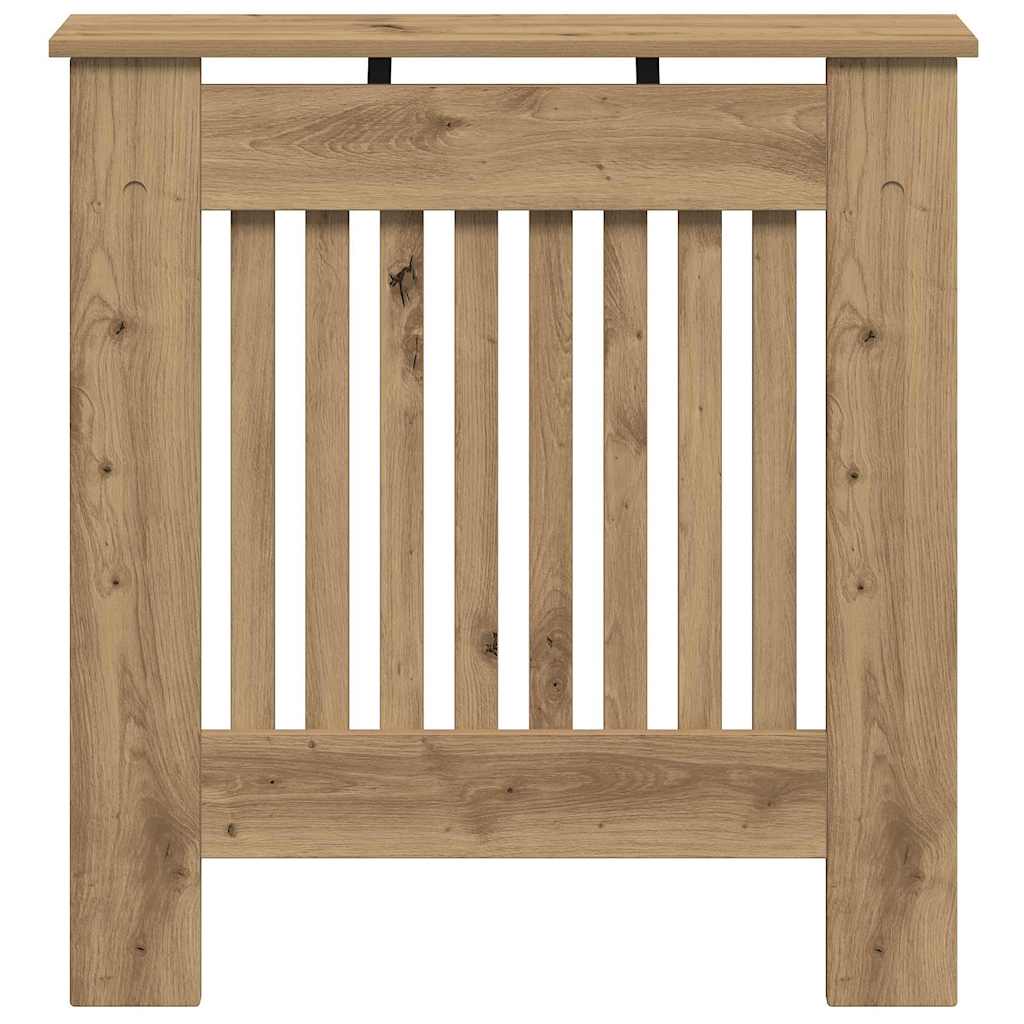 Radiator Cover Artisan Oak 78 x 19 x 81.5 cm Engineered Wood
