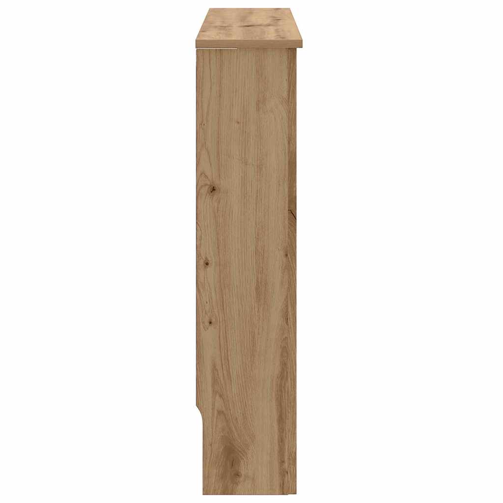 Radiator Cover Artisan Oak 78 x 19 x 81.5 cm Engineered Wood