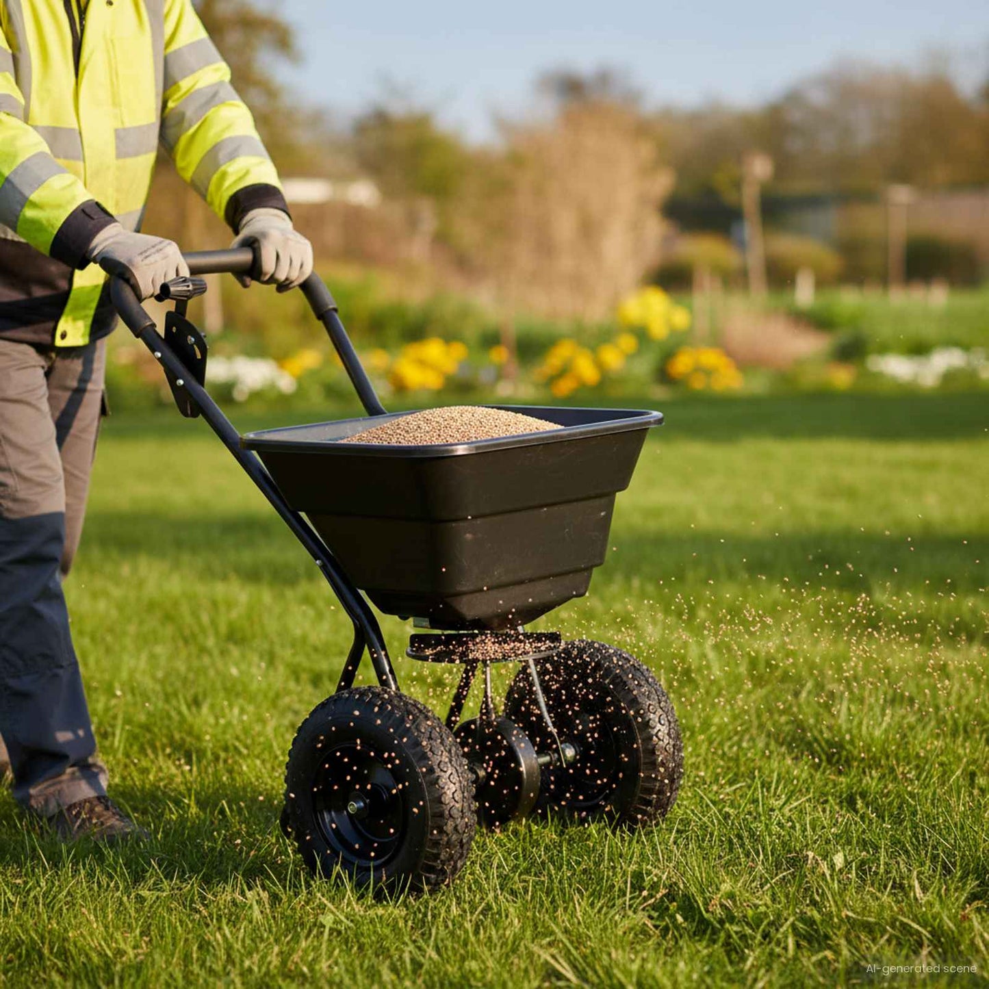 Spreader Black 53 x 81.5 x 78 cm PVC and Steel