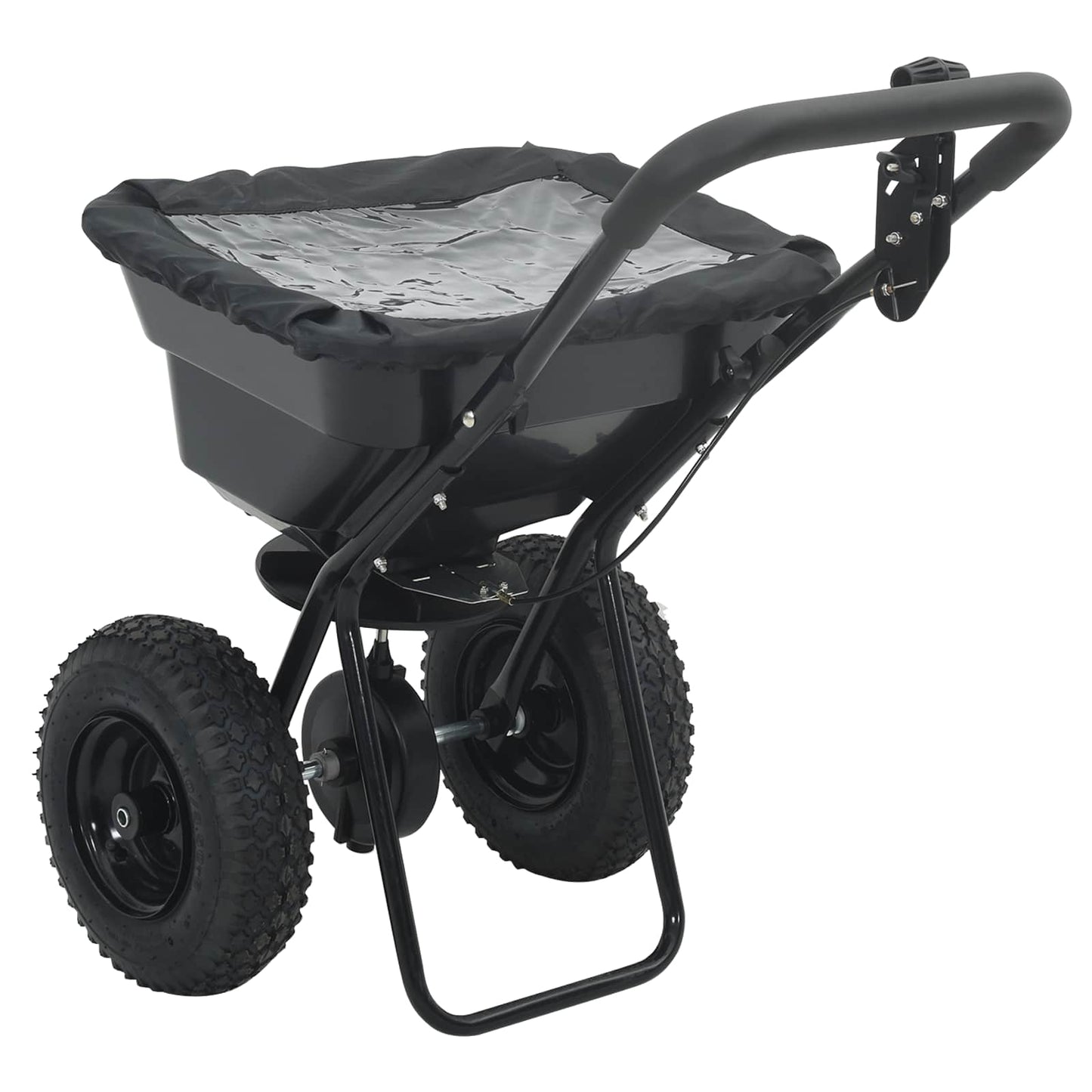 Spreader Black 53 x 81.5 x 78 cm PVC and Steel