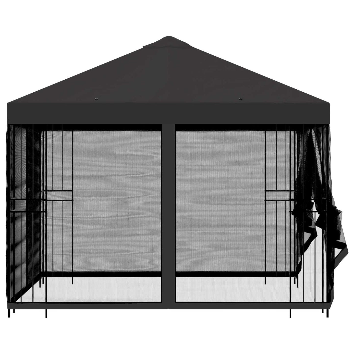 Garden Gazebo with Sidewalls 3 x 3 m Anthracite