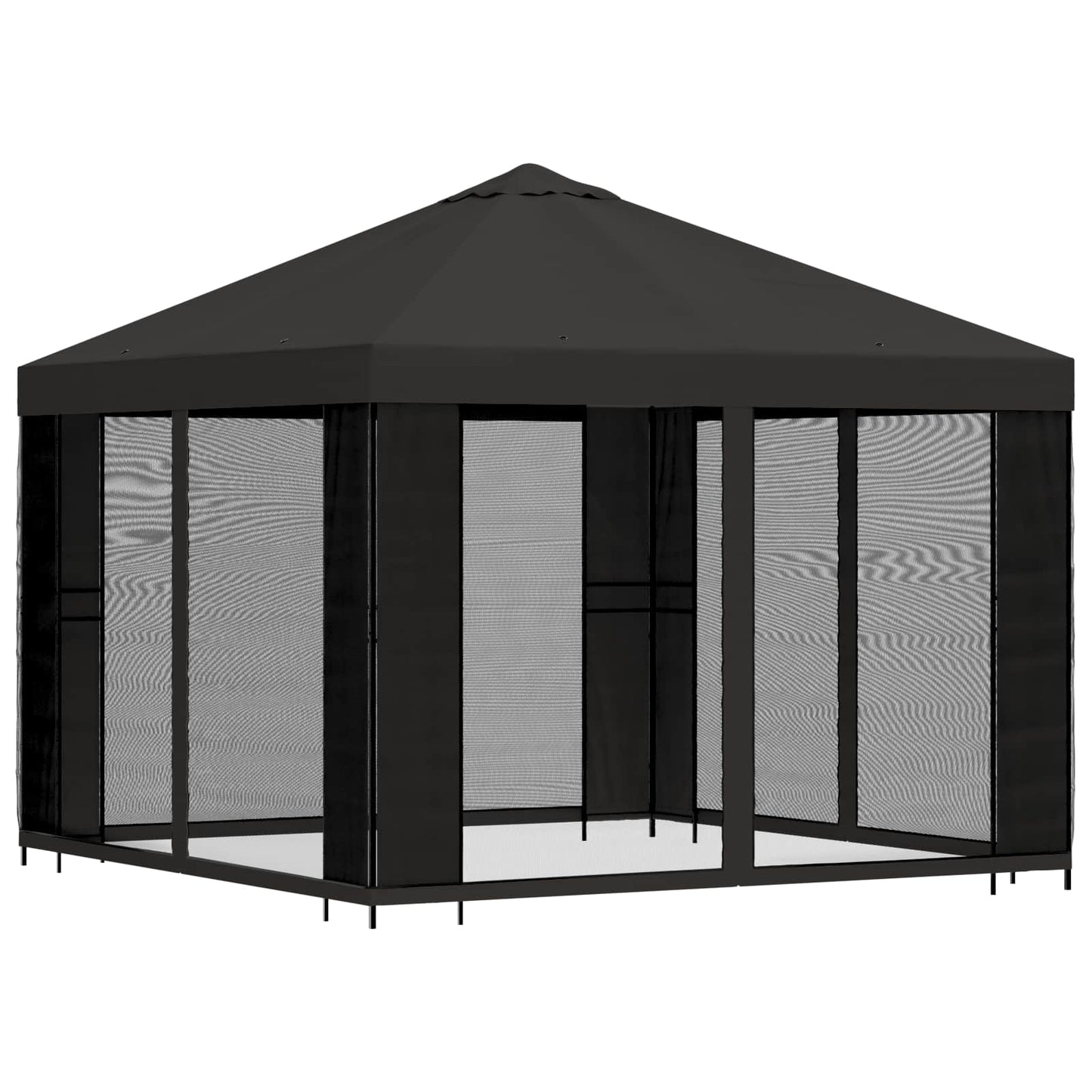 Garden Gazebo with Sidewalls 3 x 3 m Anthracite