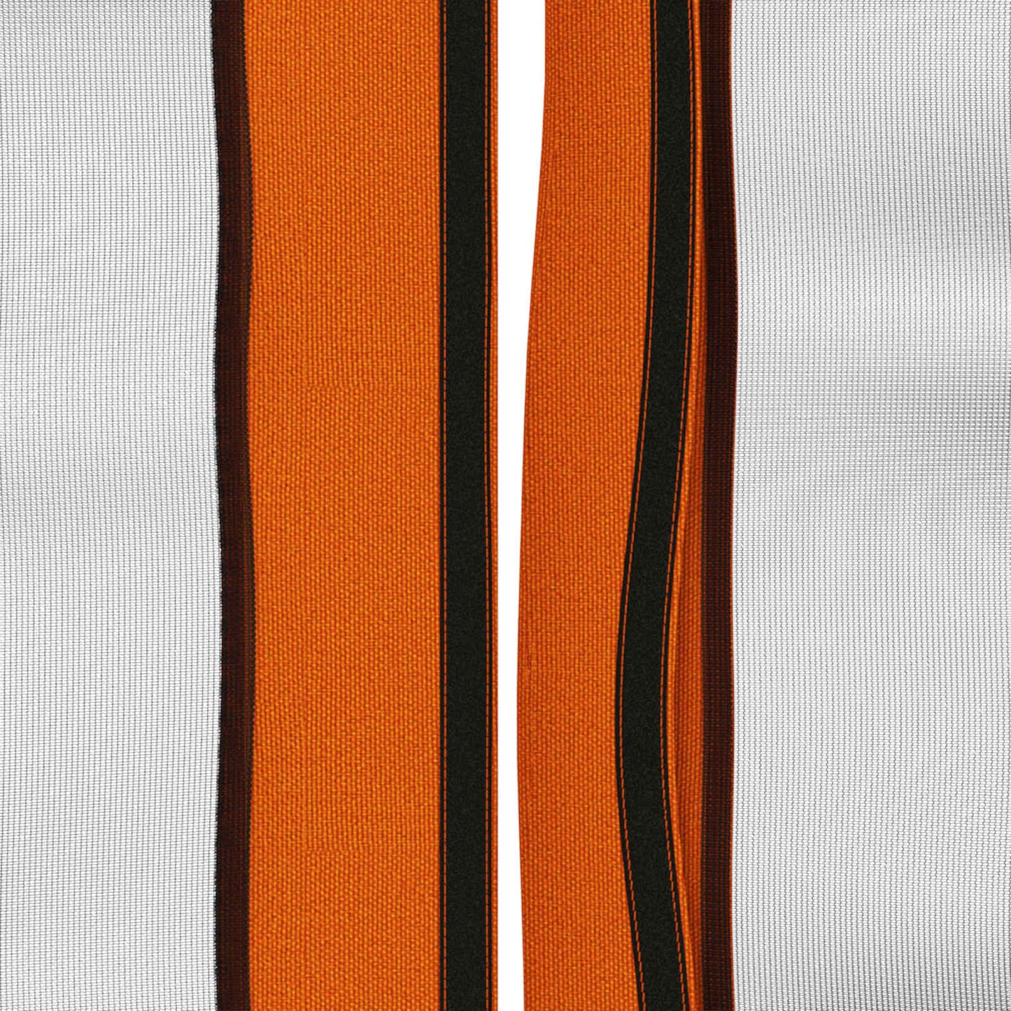 Gazebo Cover with Sidewalls 6 x 3 m Orange Polyester 190