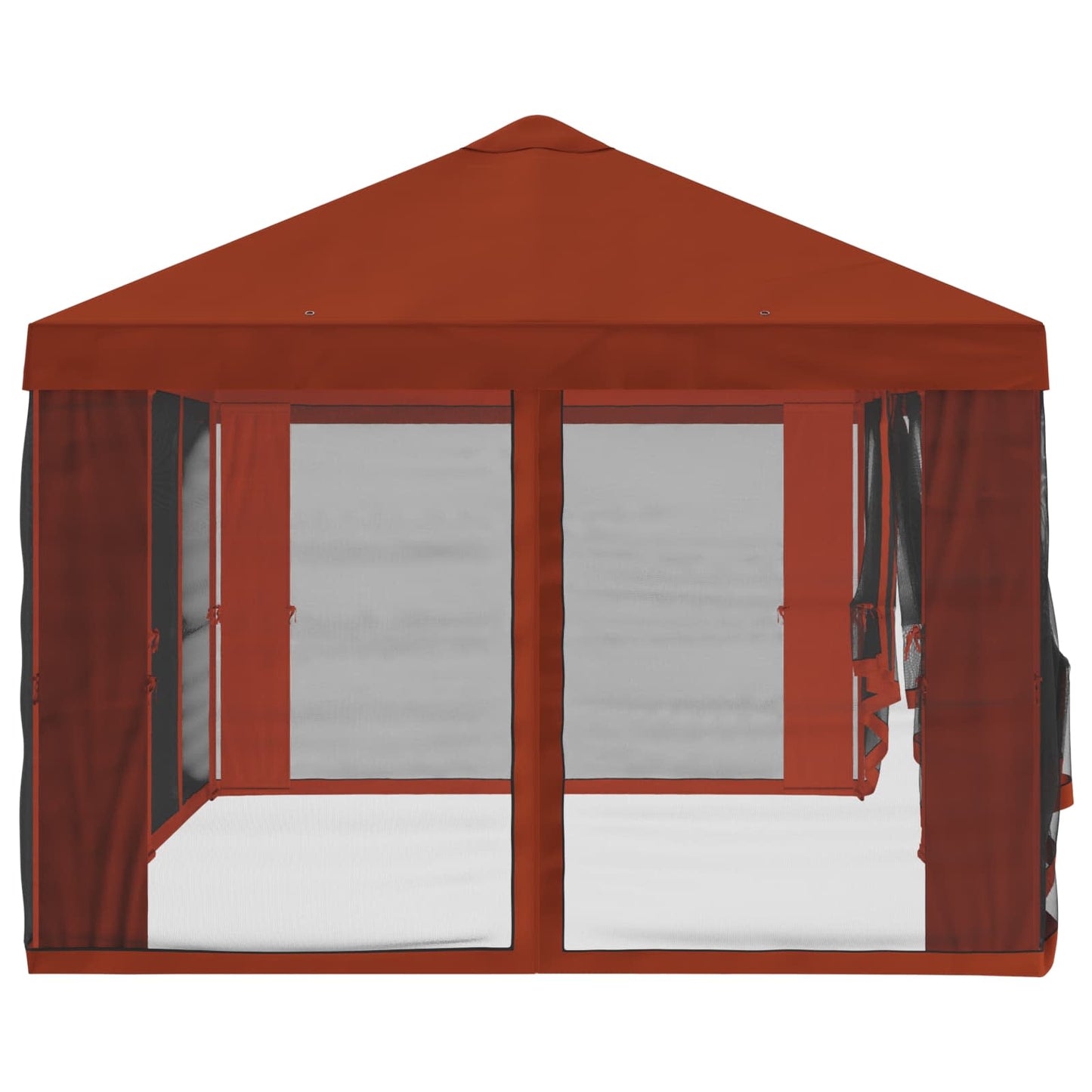 Gazebo Cover with Sidewalls Terracotta 600.5 x 300.5 cm