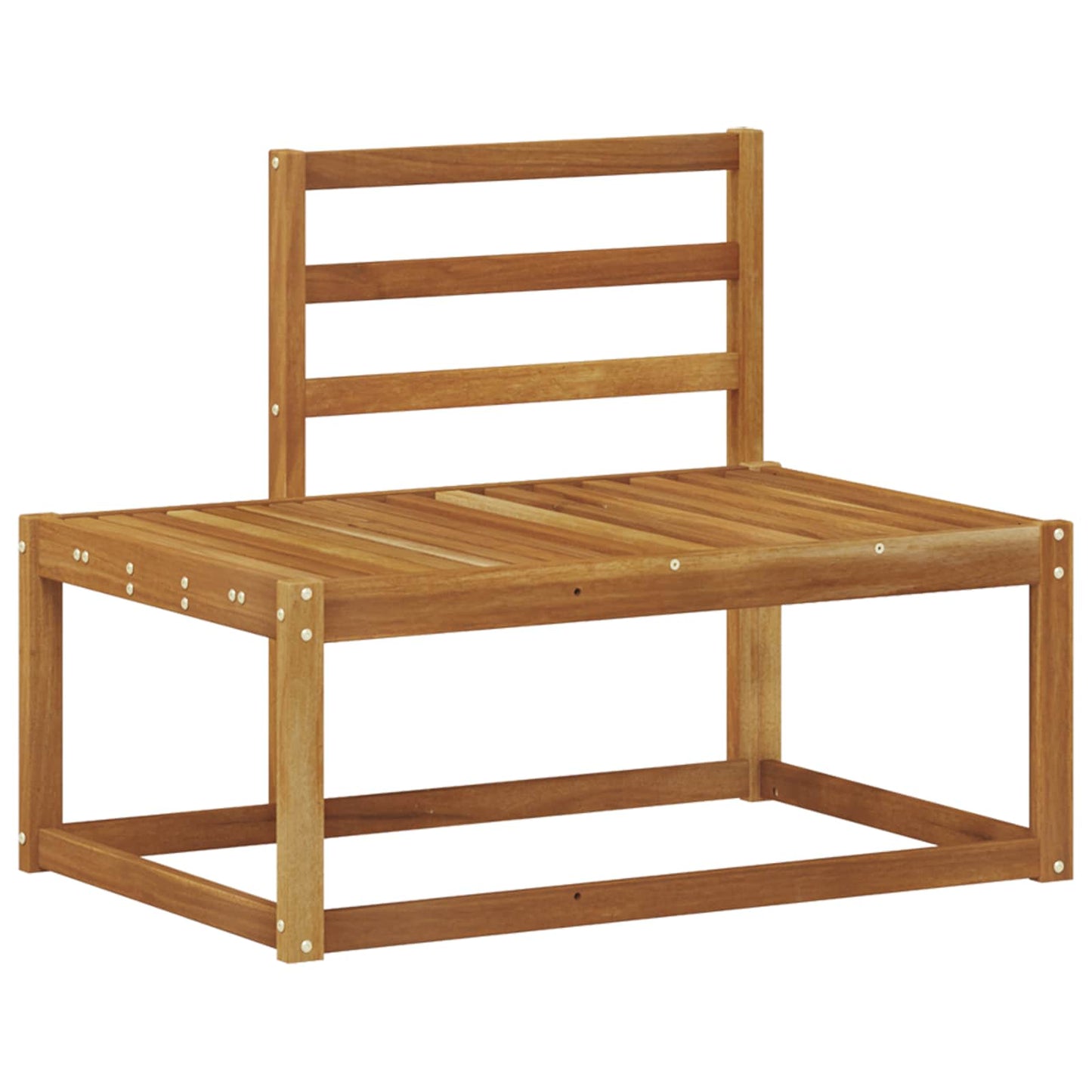 Outdoor End Sofa 2 Piece Natural 182.5 x 63 x 73 cm