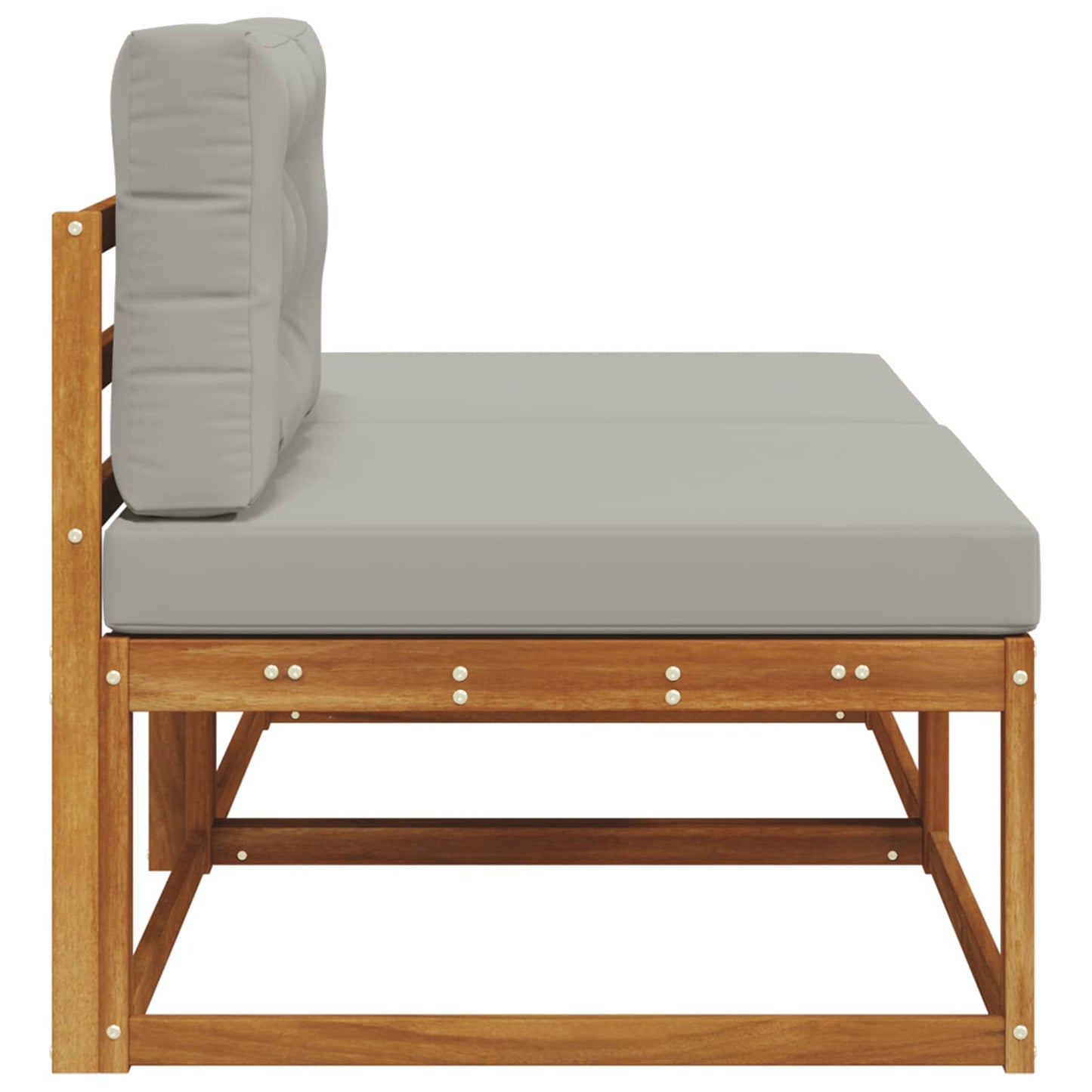 Sectional Sofa Units with Cushion 2 Piece Natural