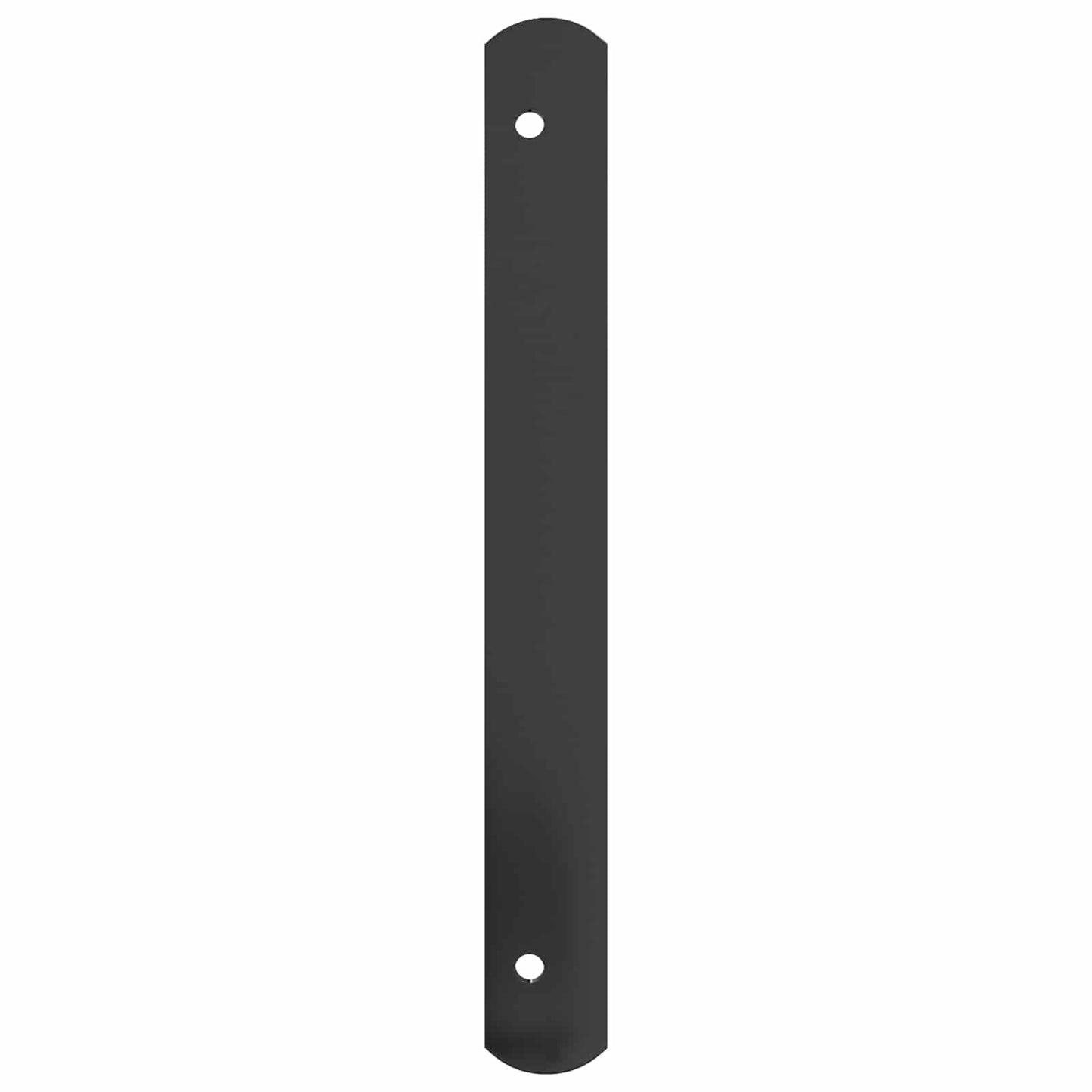 Window Grille 76 x 30 cm Powder-Coated Steel Black